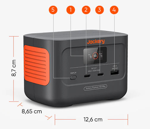 Jackery Solar Generator 100 Plus